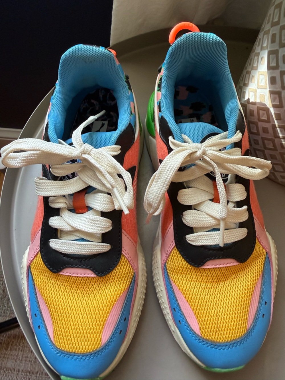 Puma 8 Colorful Rs-X Wotb Retro 80s Sneakers Streetwear Maximalism Athleisure - Picture 7 of 13